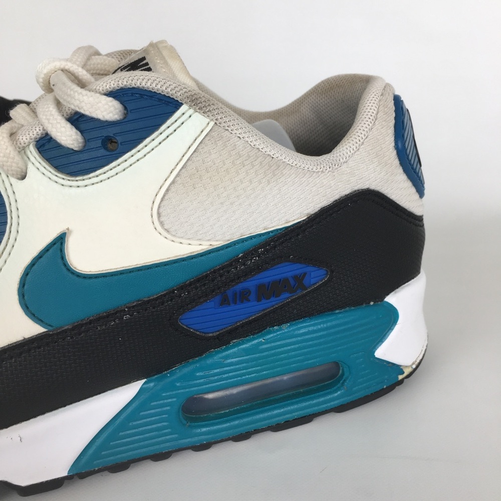 Nike Air Max 90s OG Women’s Shoes Blue White Sneakers Women’s Size 9 - Picture 12 of 15